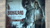 超五米巨幅海报！生化危机9亮相卡普空大楼